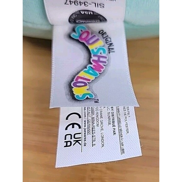 Squishmallows Hello Kitty Mint Green Pink Bow New With Tags By Sanrio 12" 2021 - Picture 12 of 14